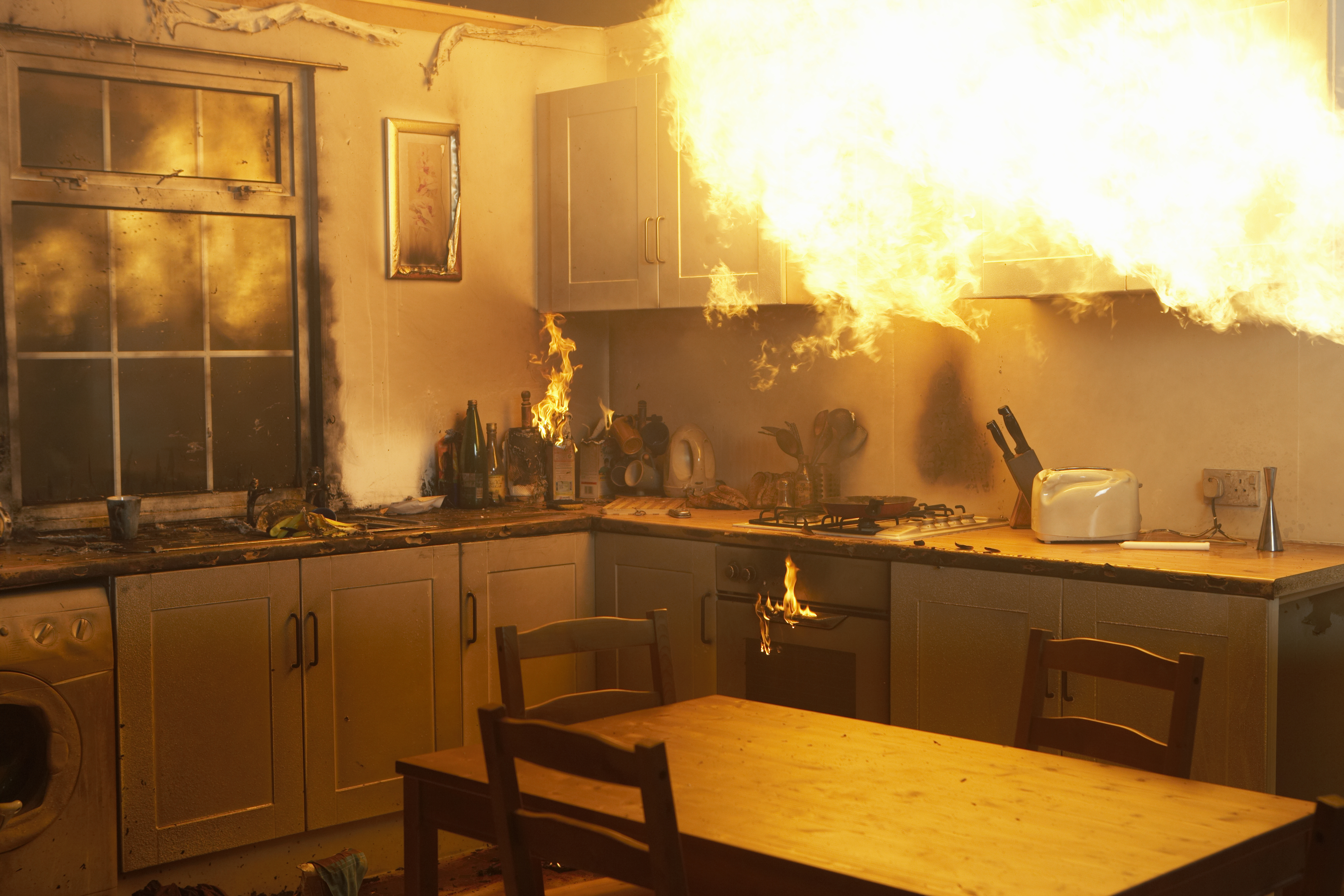 Just1 kitchen fire photo kitchen on fire
